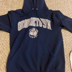 Georgetown navy hoodie